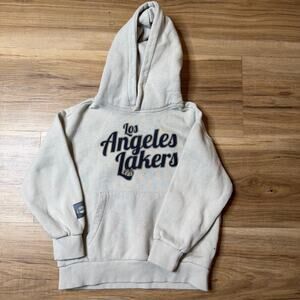 Zara x NBA Kids Hoodie – Beige – Size 7/8 Years